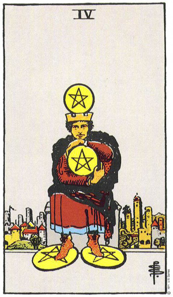 Four of Pentacles | Random Tarot Card