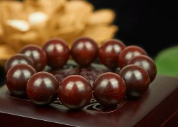 Delicate and precious rosewood hand string