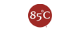 85°C logo