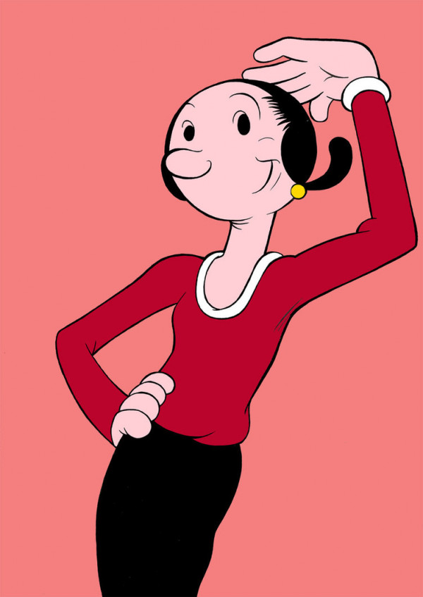 Olive Oyl | Random Female Cartoon Characters