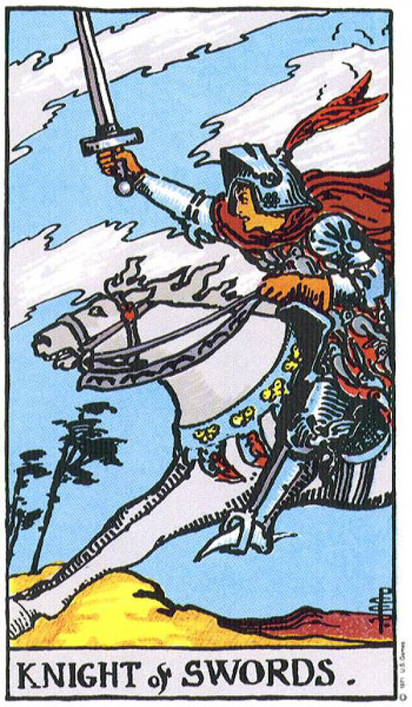 Knight of Swords | Random Tarot Card